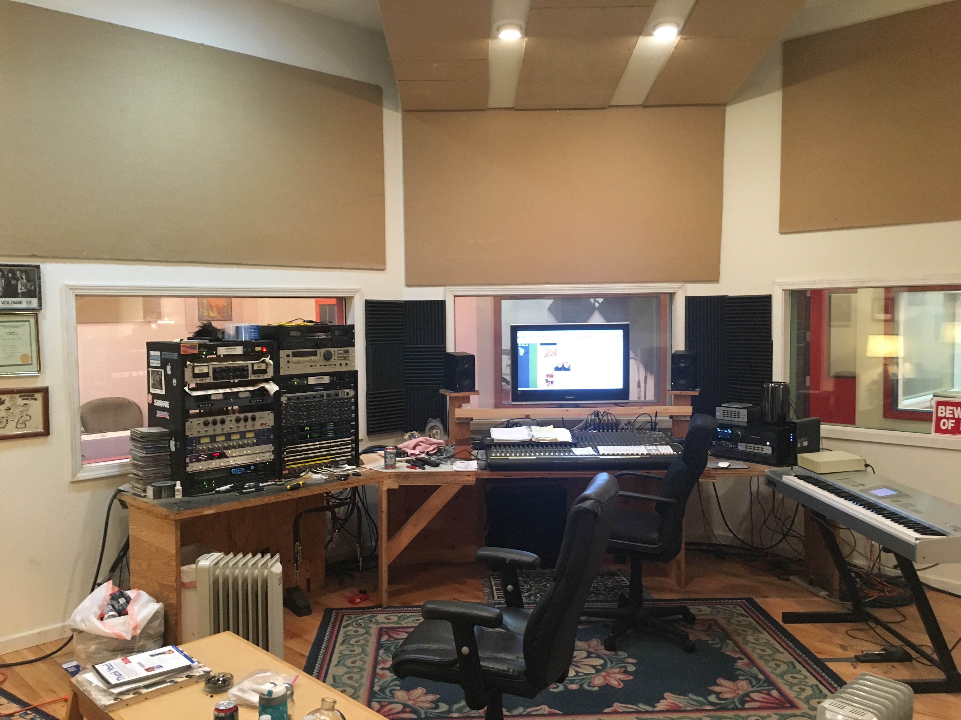 Professional Recording Studio Design Hunkie